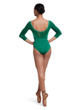 Scoop Neck 3/4 Sleeve Leotard L5236 by Bloch