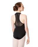 Iwona Deco Mesh Halter Leotard LUF553 by Lulli
