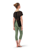 Mesh Tie Tee Shirt CZ4202 by Bloch