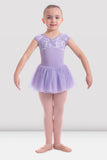 Printed Body Cap Sleeve Tutu Leo M1541c by Mirella