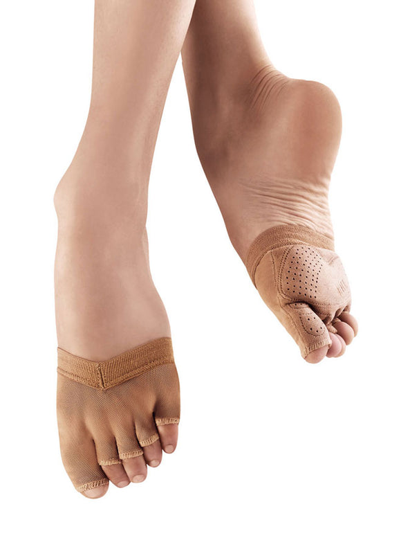 Bloch Soleil Foot Glove - Women S0662 Dark Tan