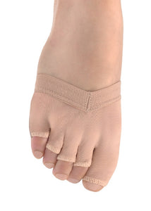 Bloch Soleil Foot Glove - Women S0662 Dark Tan