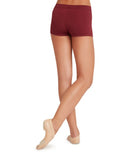 Capezio TB113 Boycut Lowrise Short maroon